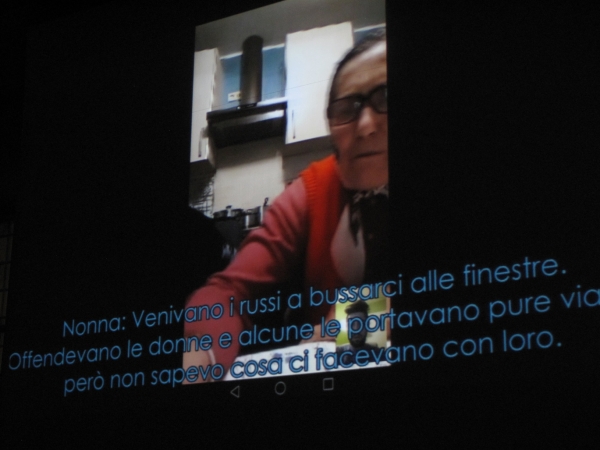 Serata di presentazione dei videoclip diStorie femminili sul finire della guerra